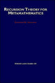 Book cover of: Recursion Theory for Metamathematics