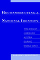 Book cover of: Reconstructing National Identity. By: Marsha L. Rozenblit