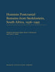 Book cover of: Hominin Postcranial Remains from Sterkfontein, South Africa, 1936-1995. By: Bernhard Zipfel