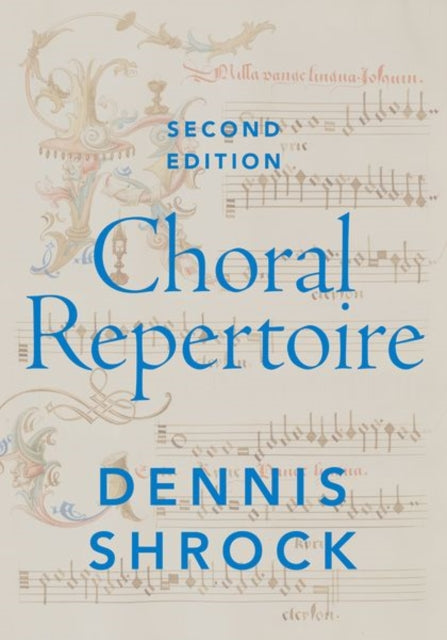 Book cover of: Choral Repertoire. By: Dennis Shrock