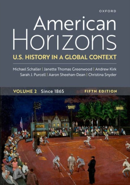 Book cover of: American Horizons