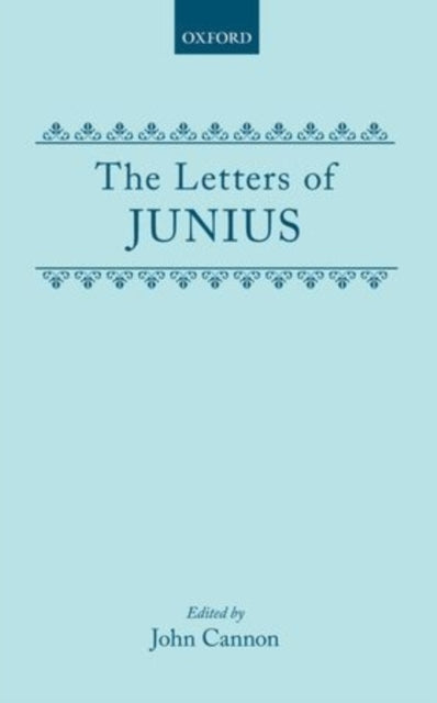 Book cover of: Letters of Junius