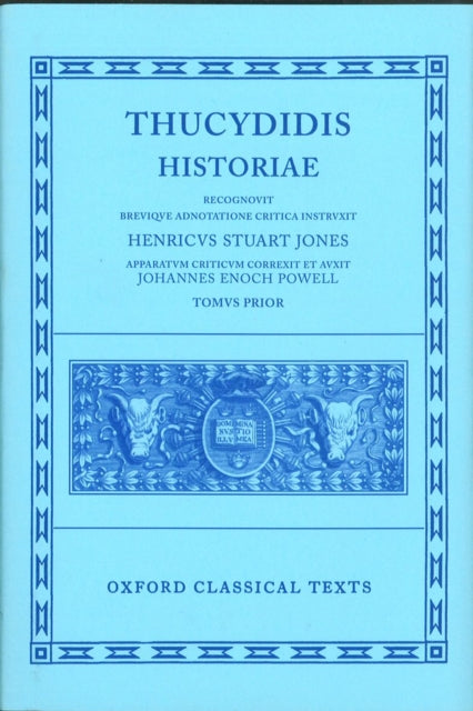 Book cover of: Thucydides Historiae Vol. I: Books I-IV. By: Thucydides