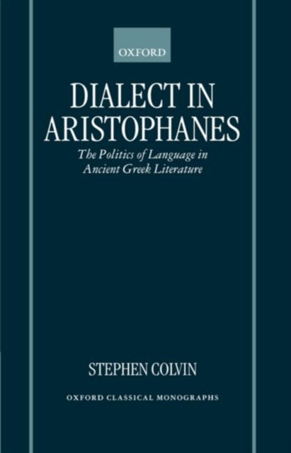 Book cover of: Dialect in Aristophanes