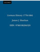 Book cover of: German History 1770-1866. By: James J. Sheehan