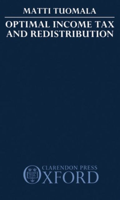 Book cover of: Optimal Income Tax and Redistribution