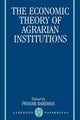 Book cover of: Economic Theory of Agrarian Institutions. By: Pranab Bardhan