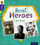Book cover of: Oxford Reading Tree inFact: Level 11: Real Heroes. By: Ciaran Murtagh
