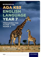 Book cover of: AQA KS3 English Language: Year 7 Test Workbook Pack of 15. By: Helen Backhouse