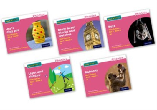 Book cover of: Read Write Inc. Phonics: Pink Set 3 Non-fiction books (Mixed Pack of 5). By: Gill Munton