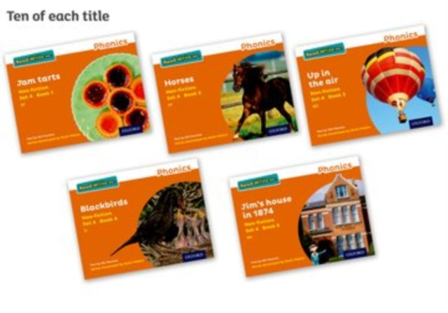 Book cover of: Read Write Inc. Phonics: Orange Set 4 Non-fiction books (Pack of 50). By: Gill Munton