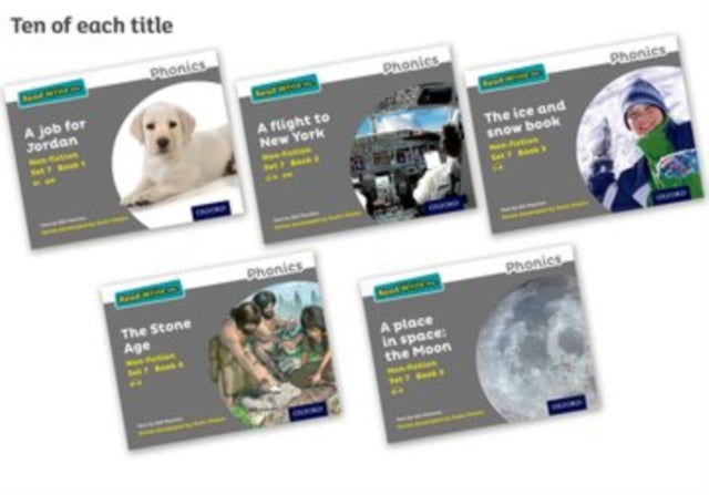 Book cover of: Read Write Inc. Phonics: Grey Set 7 Non-fiction books (Pack of 50). By: Gill Munton