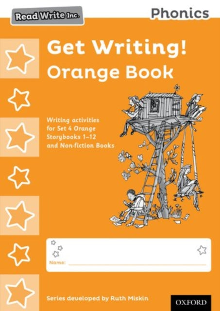 Book cover of: Read Write Inc. Phonics: Get Writing! Orange Book Pack of 10. By: Ruth Miskin