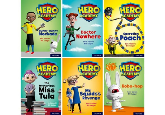 Book cover of: Hero Academy: Oxford Level 11, Lime Book Band: Class pack. By: Bill Ledger