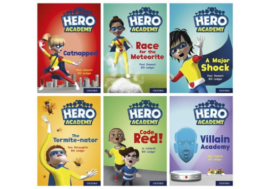 Book cover of: Hero Academy: Oxford Level 12, Lime+ Book Band: Mixed pack. By: Bill Ledger