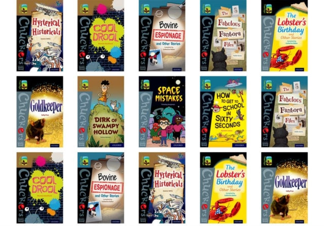 Book cover of: Oxford Reading Tree TreeTops Chucklers: Oxford Levels 18-20: Pack of 54. By: Jeremy Strong