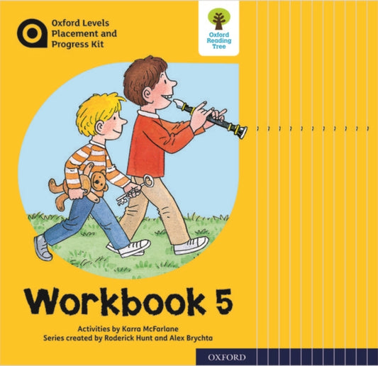 Book cover of: Oxford Levels Placement and Progress Kit: Workbook 5 Class Pack of 12. By: Karra McFarlane
