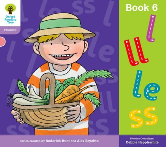 Book cover of: Oxford Reading Tree: Level 1+: Floppy's Phonics: Sounds and Letters: Book 6. By: Debbie Hepplewhite