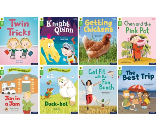 Book cover of: Oxford Reading Tree Word Sparks: Level 2: Mixed Pack of 8. By: James Clements
