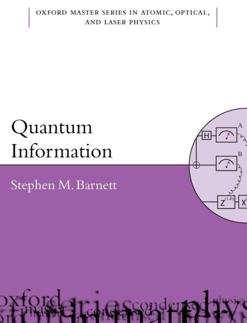 Book cover of: Quantum Information. By: S. M. Barnett