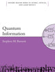 Book cover of: Quantum Information. By: S. M. Barnett