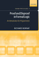 Book cover of: Proof and Disproof in Formal Logic. By: Richard Bornat