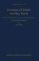Book cover of: Groups of Finite Morley Rank