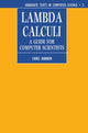 Book cover of: Lambda Calculi. By: Chris Hankin