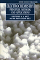 Book cover of: Electrochemistry: Principles, Methods, and Applications