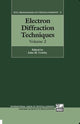 Book cover of: Electron Diffraction Techniques: Volume 2. By: John M. Cowley