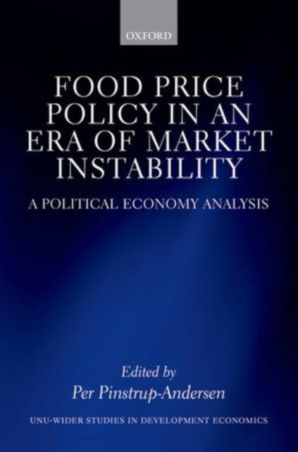 Book cover of: Food Price Policy in an Era of Market Instability
