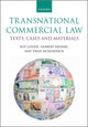Book cover of: Transnational Commercial Law. By: Roy Goode