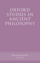 Book cover of: Oxford Studies in Ancient Philosophy, Volume 48