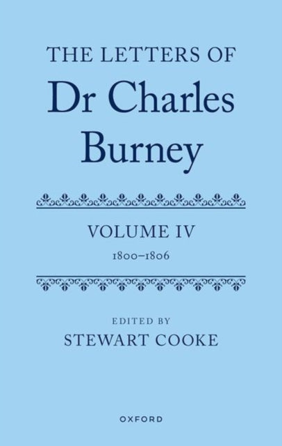 The Letters of Dr Charles Burney