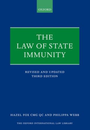 The Law of State Immunity