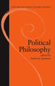 Book cover of: Political Philosophy. By: A. M. Quinton