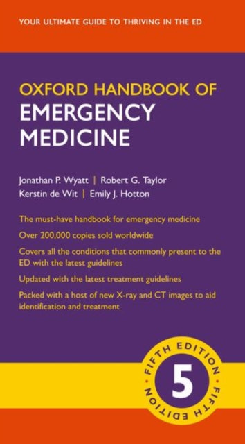 Book cover of: Oxford Handbook of Emergency Medicine. By: Jonathan P. Wyatt