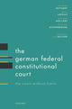 Book cover of: German Federal Constitutional Court. By: Matthias Jestaedt