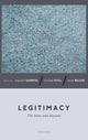Book cover of: Legitimacy. By: Wojciech Sadurski