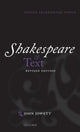 Book cover of: Shakespeare and Text. By: John Jowett