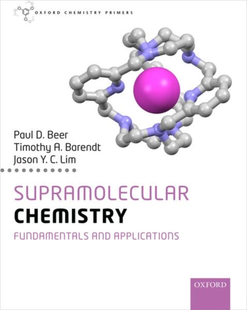 Book cover of: Supramolecular Chemistry. By: Paúl Beer