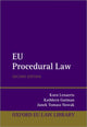 Book cover of: EU Procedural Law. By: Koen Lenaerts