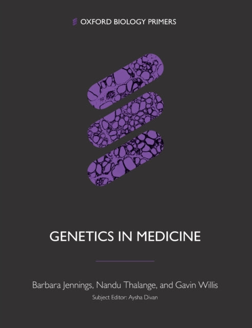 Book cover of: Genetics in Medicine. By: Barbara Jennings