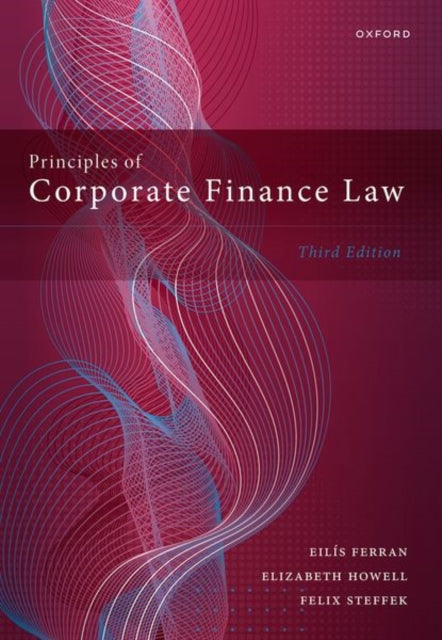 Book cover of: Principles of Corporate Finance Law. By: Eil&Atilde;&shy;s Ferran