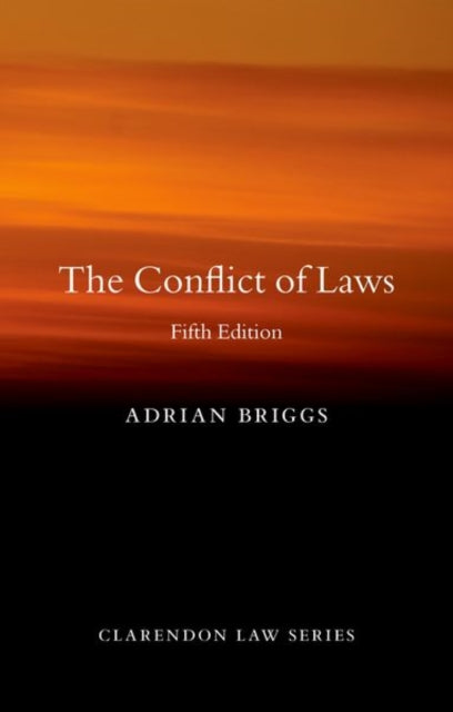 Book cover of: Conflict of Laws