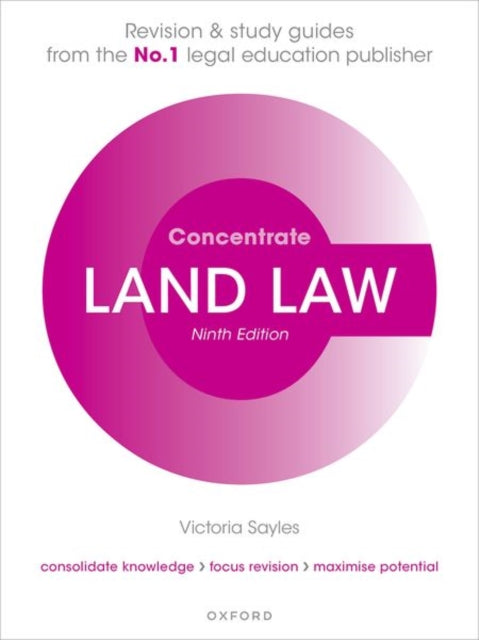 Book cover of: Land Law Concentrate