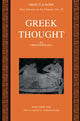 Book cover of: Greek Thought. By: Christopher Gill