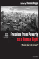 Book cover of: Freedom from Poverty as a Human Right. By: Thomas Pogge