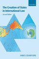 Book cover of: Creation of States in International Law. By: James R. Crawford, Crawford, James
