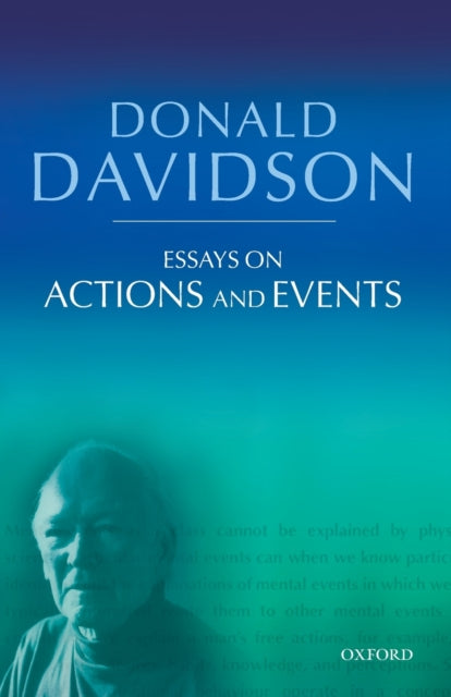 Book cover of: Essays on Actions and Events